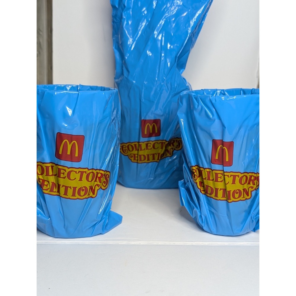 2024 McDonald's Collectors Cups. Set Of 3 Unopened New In Package, All Matching!